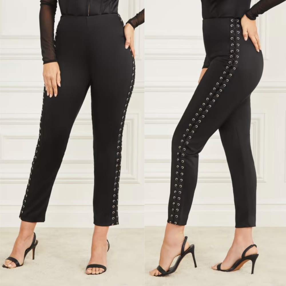 NWT Marciano Norma Lace Up Pant